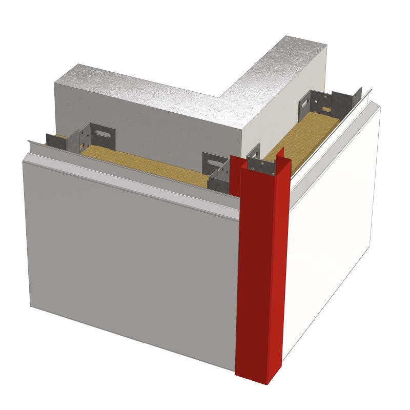 Standard external corner flashing Bacacier